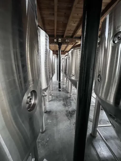 Cuve d'eau chaude 5hL — BrewFactory inox professionnel