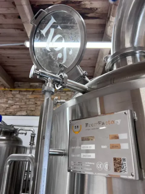 Échangeur à plaques 6m² — BrewFactory inox professionnel