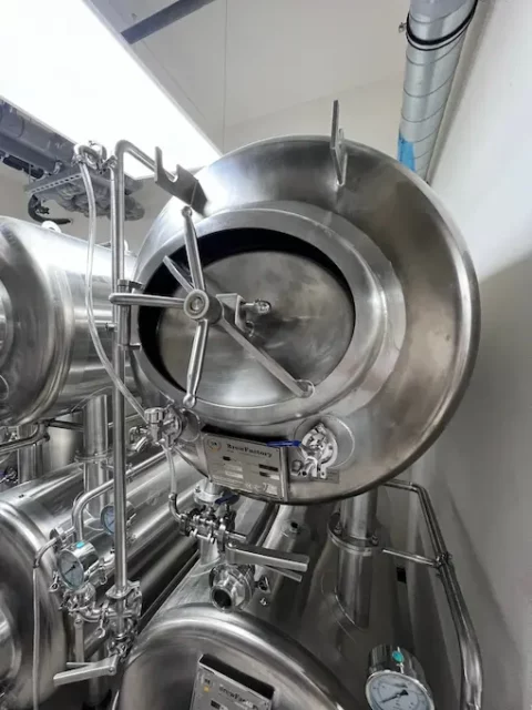 Cuve de clarification BBT 10hL — BrewFactory inox professionnel