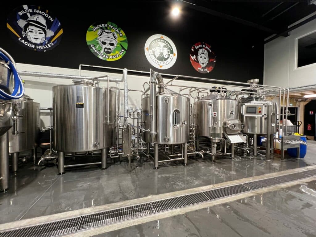 Brewpub 359 Brewsquare à Cherbourg, installation BrewFactory